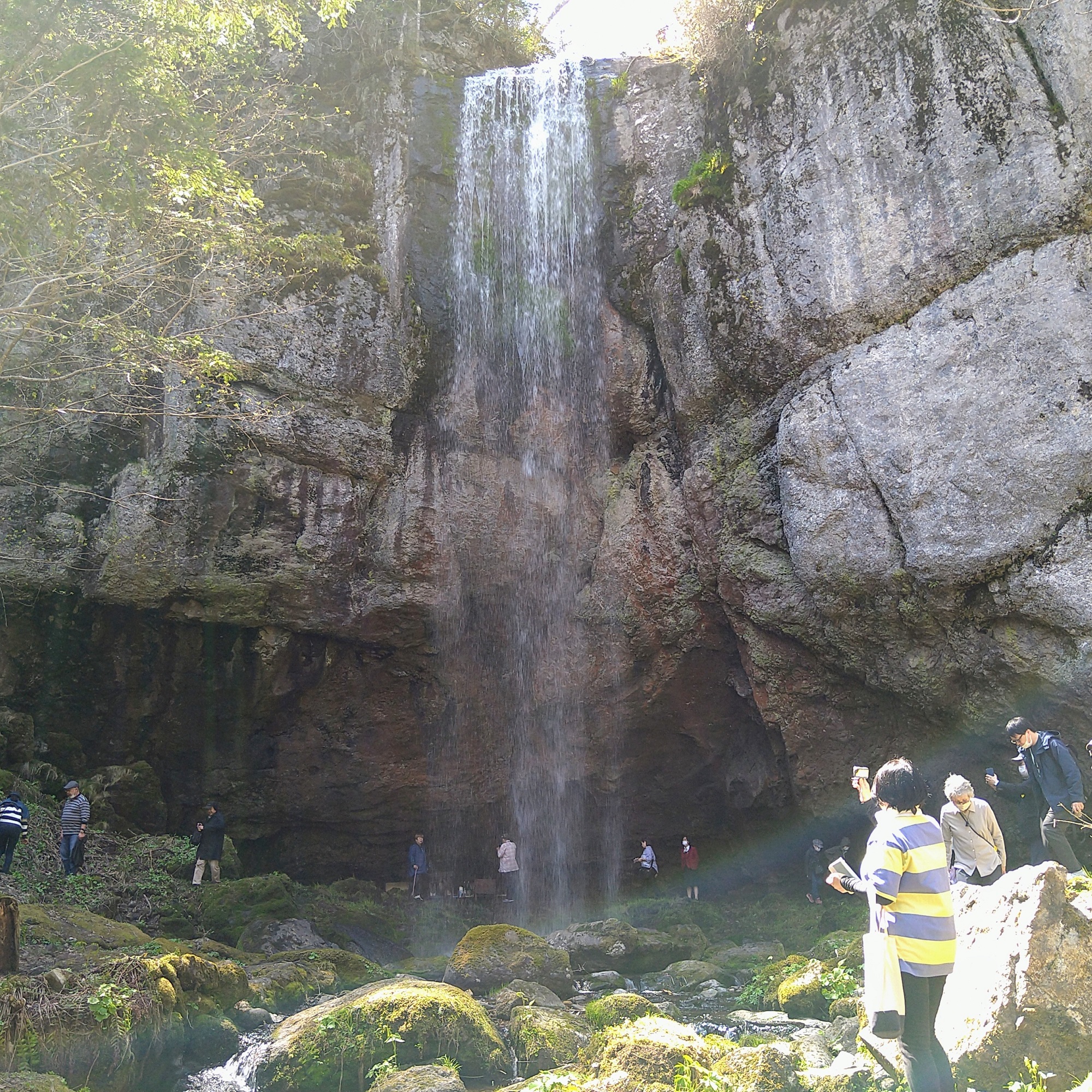 町長ツアー山彦の滝見学